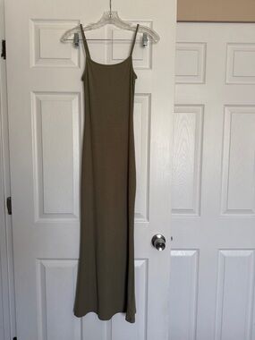 Aritzia The Group Sundried Olive Lounge Dress S